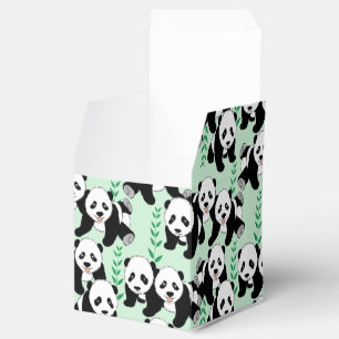 Caja Para Regalos Osos de panda gráficos
