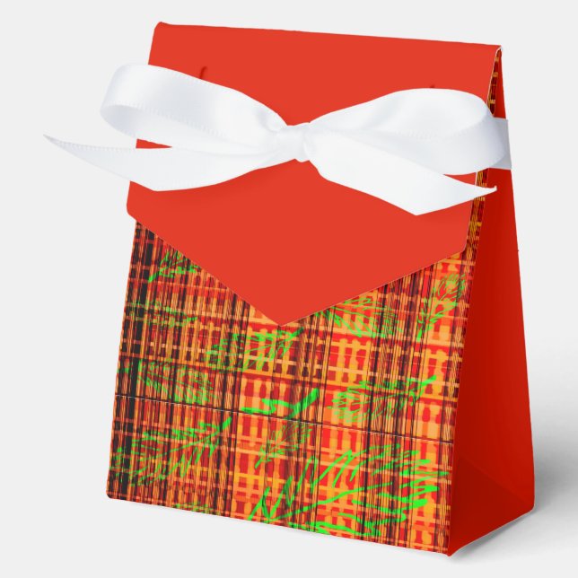Caja Para Regalos Otoño Brillante Fallen Deja Placa (Anverso)