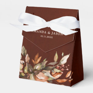 Caja Para Regalos Otoño deja al país ruso Boho Boda