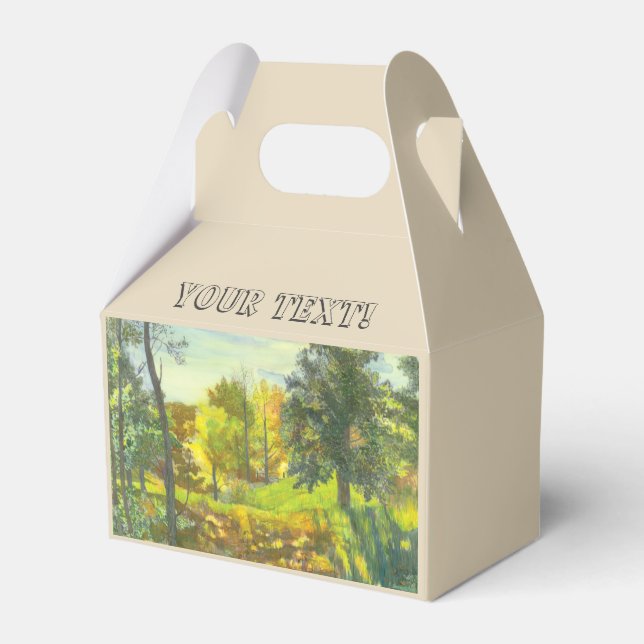 Caja Para Regalos Otoño solar (Front Side)