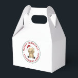 Caja Para Regalos Otter Christmas Snow Winter Animals Otter<br><div class="desc">The otter at Christmas with fairy lights. Funny animals with gifts and snow for the holidays. Also funny for christmas in July. Otters are cute animals and perfect for Christmas.</div>