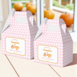 Caja Para Regalos Our Little Pumpkin Girl 1st Birthday Party