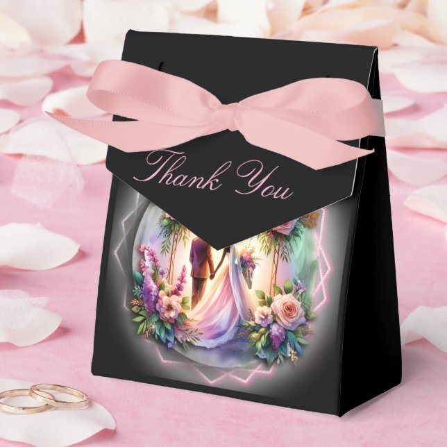 Caja Para Regalos Our Love Shines Brighter Than The Moon Wedding (Boda)