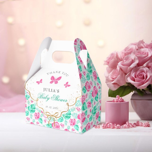 Caja Para Regalos Our Lovely One Baby Shower (Subido por el creador)