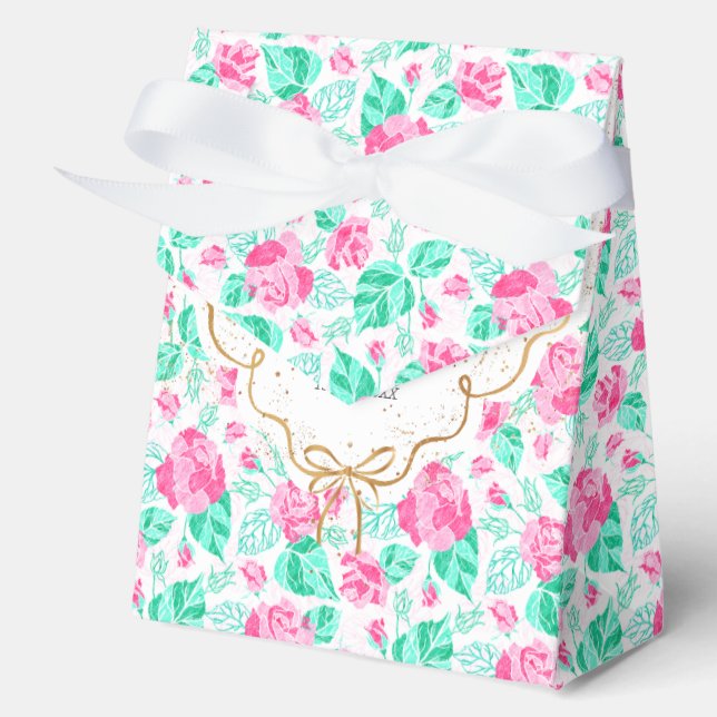 Caja Para Regalos Our Lovely One Baby Shower (Anverso)