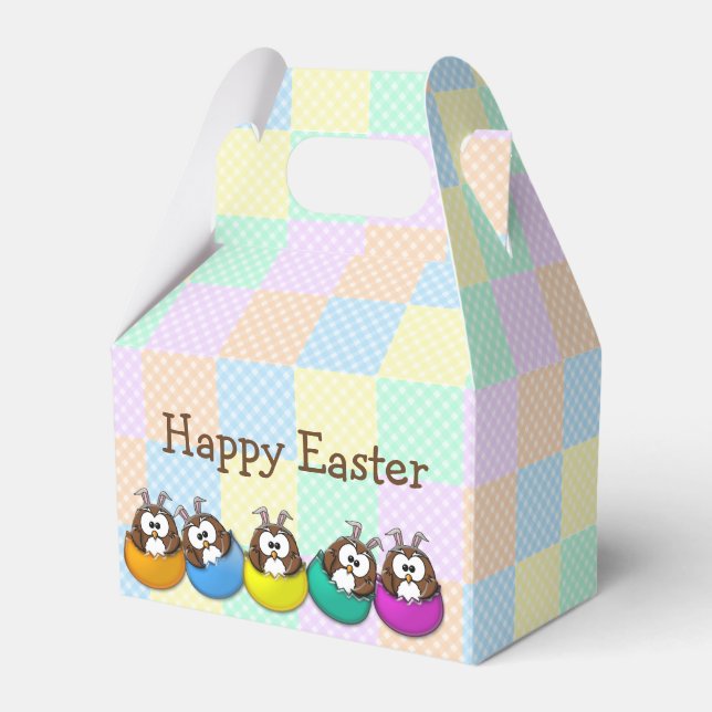 Caja Para Regalos Oveja de Pascua - arcoiris (Front Side)