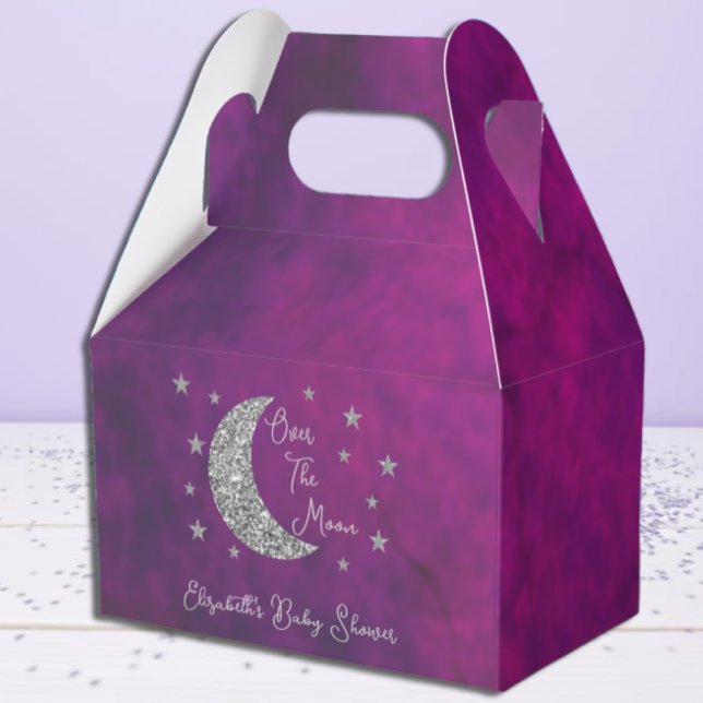 Caja Para Regalos Over The Moon Baby Shower (Subido por el creador)