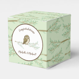 Caja Para Regalos Owl Baby Shower Woodland