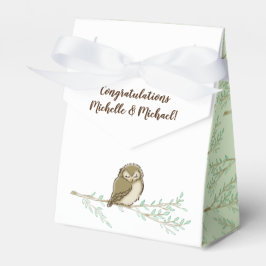 Caja Para Regalos Owl Baby Shower Woodland
