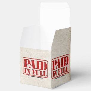 Caja Para Regalos Pagado íntegramente