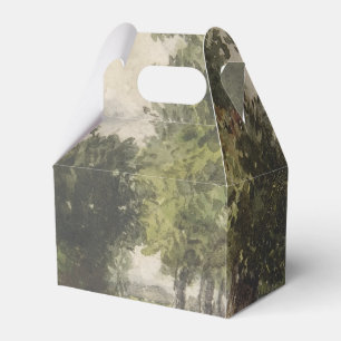Caja Para Regalos Paisaje acuarela del sendero - Troyón constante