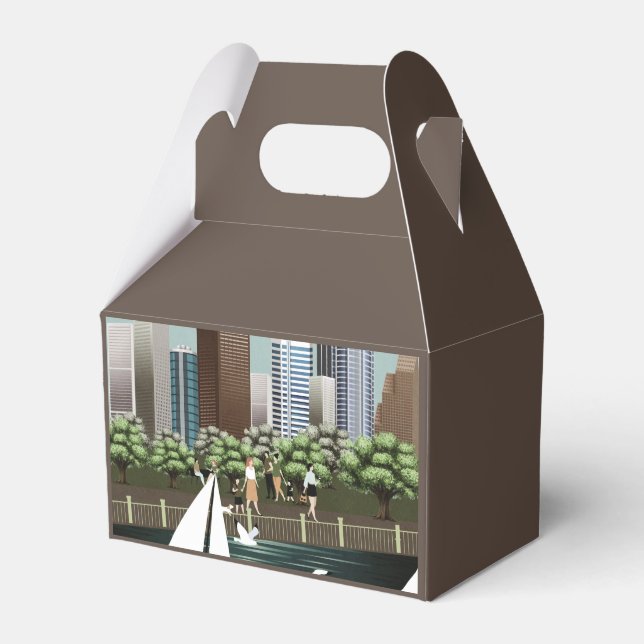 Caja Para Regalos Paisaje urbano (Front Side)