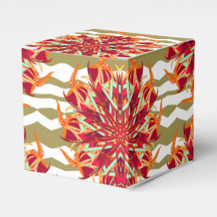 Caja Para Regalos Pájaro del paraíso tropical