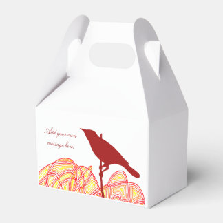 Caja Para Regalos Pájaro en una rama