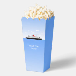 Caja Para Regalos Palomitas de barco de crucero