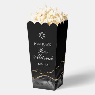 Caja Para Regalos Palomitas de fiesta de Bar Mitzvah personalizadas