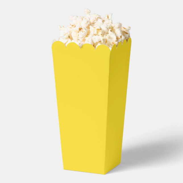 Caja Para Regalos Palomitas de maíz amarillas simples (apareció)