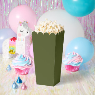 Caja Para Regalos Palomitas de maíz personalizables verdes de ejérci