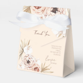 Caja Para Regalos Pampas Grass Boho Bohemian Baby Shower