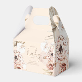 Caja Para Regalos Pampas Grass Boho Bohemian Baby Shower