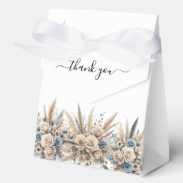 Caja Para Regalos Pampas Grass Simple & Elegant Moder Wedding ScrIpt