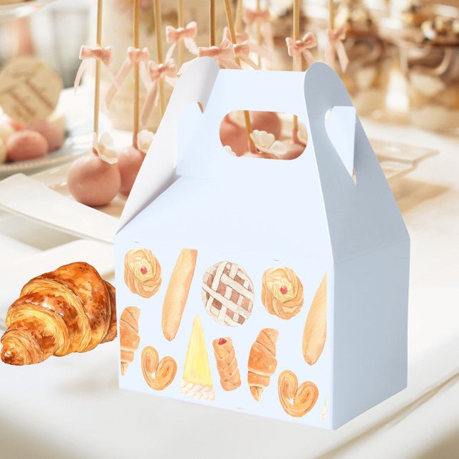Caja Para Regalos Panadería Francesa Pastry Bread Food (In situ)