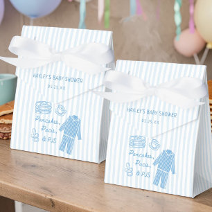 Caja Para Regalos Pancakes, Pacis y PJs Baby Shower Niño