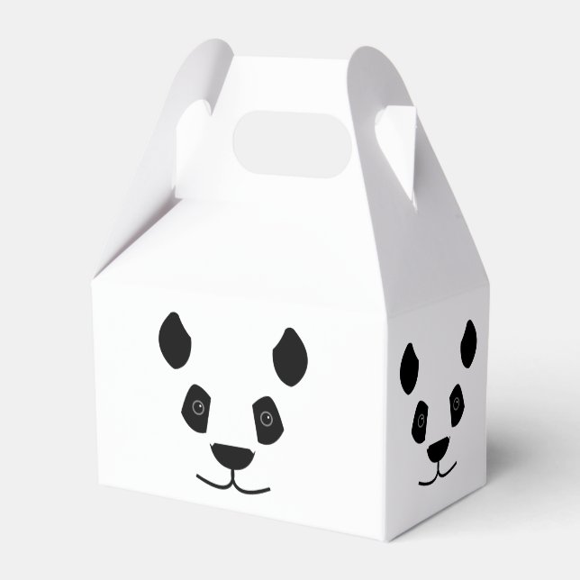 Caja Para Regalos Panda (Reverso)