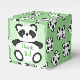 Caja Para Regalos Panda Bear Baby Shower