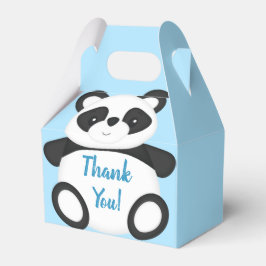 Caja Para Regalos Panda Bear Baby Shower