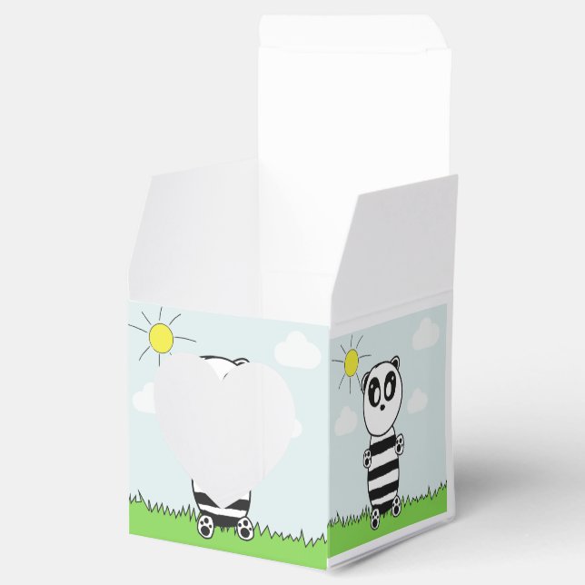 Caja Para Regalos Panda Kids (Abierto)