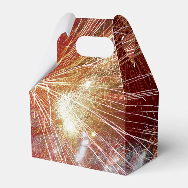 Caja Para Regalos Pantalla de fuegos artificiales (Front Side)