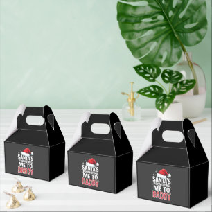 Caja Para Regalos Papá Noel me promueve a los Navidades