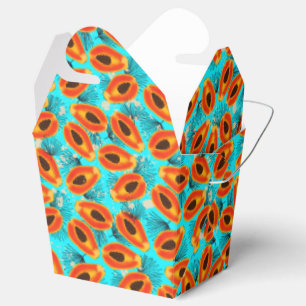 Caja Para Regalos Papaya tropical