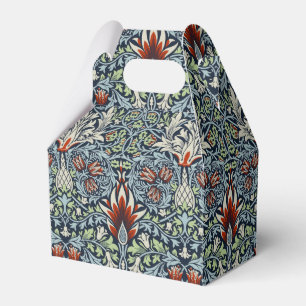 Caja Para Regalos Papel pintado floral Morris Navy Blue Snakeshead