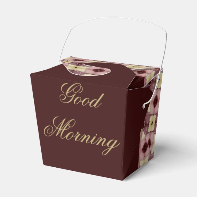 Caja Para Regalos Paquete Super Cute Good Morning (Front Side)