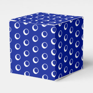 Caja Para Regalos Paquetes de nieve blancos regalos cobálticos azul