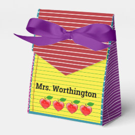 Caja Para Regalos Para Usted - Ver Atrás - Favor Box