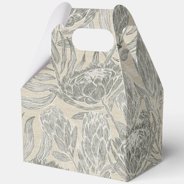 Caja Para Regalos Paraíso Protea 1 (Reverso )
