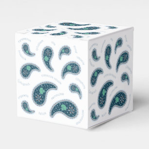 Caja Para Regalos Paramecia Paisley Protozoo Ciencia Biológica