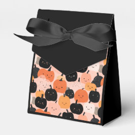 Caja Para Regalos Parche de calabaza de Halloween