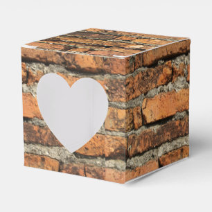 Caja Para Regalos Pared de ladrillo antigua