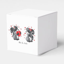 Caja Para Regalos Pareja Enamorada Boda Miniaturas De Hershey