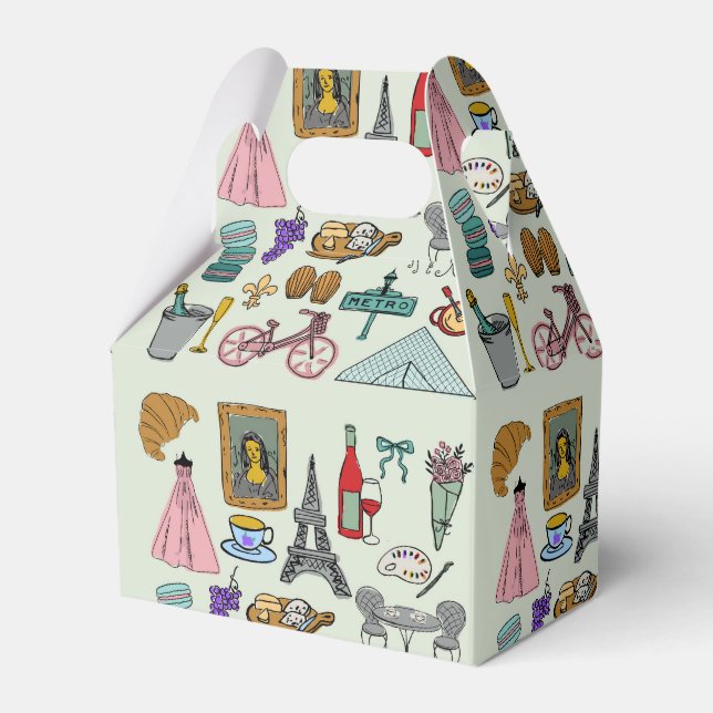 Caja Para Regalos París romántico (Front Side)