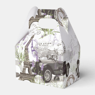 Caja Para Regalos París vintage