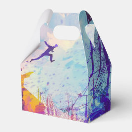 Caja Para Regalos Parkour Urban Free Running Freestyling Moderno Art