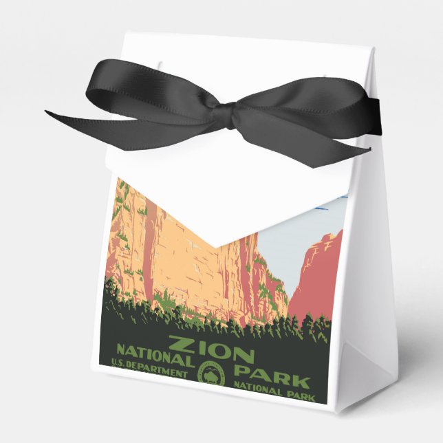 Caja Para Regalos Parque nacional de Zion (Front Side)