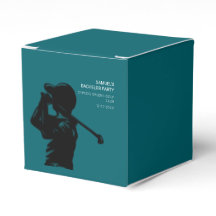 Partido de Bachelor del Golfing Negro mínimo