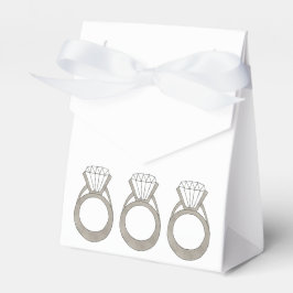 Caja Para Regalos Partido de compromiso boda Bridal Shower Diamond