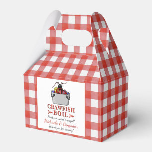 Caja Para Regalos Partido de compromiso de barbacoa de langosta
